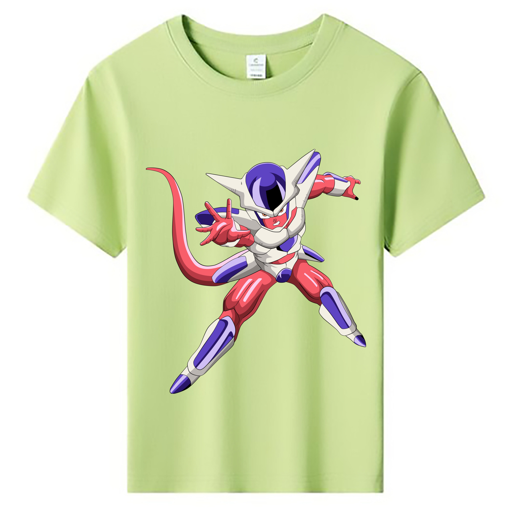 （画像用） ドラゴンボール フリーザ DRAGON BALL Frieza 綿100％キッズTシャツ（フロントプリント）